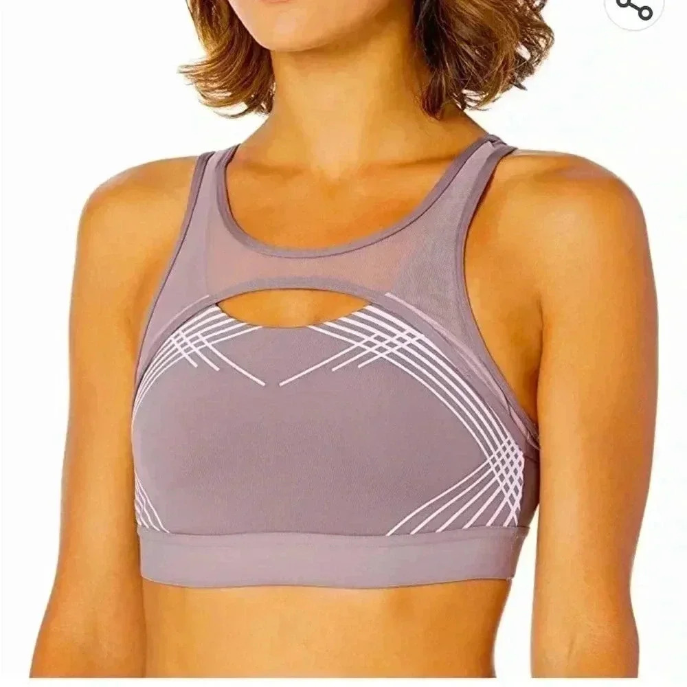 NWT Adidas Womens Athletic Climalite Don’t Rest Torch Sports Bra
